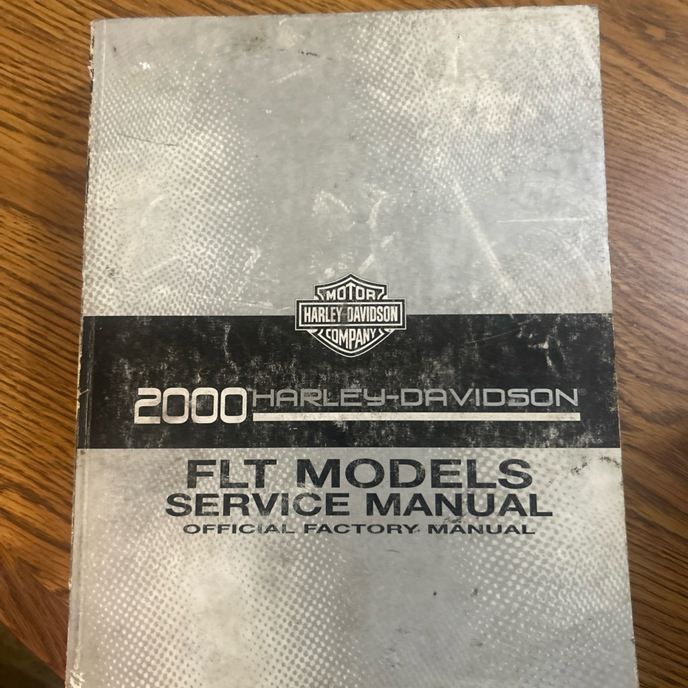 2000 Harley-Davidson FLT Models Service Manual 99483-00A